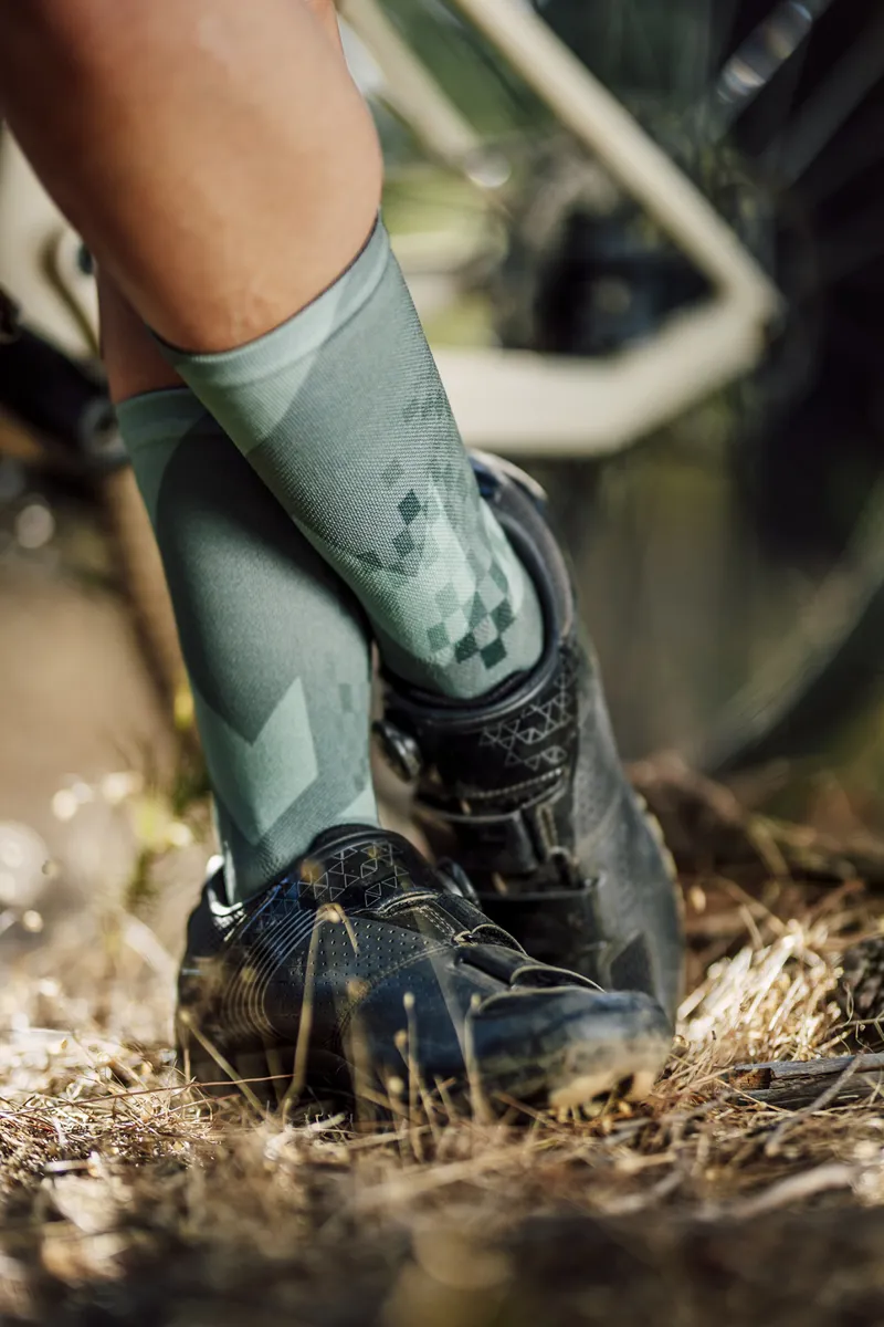 Sox Footwear X Colours Premium Crew Socks - Olive-1