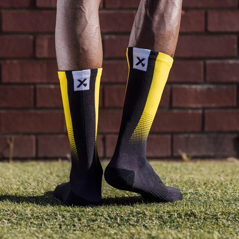 Sox Footwear Belgium Flag Black Premium Crew Socks-2