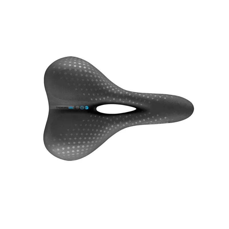 Selle San Marco Bioaktive Trekking Open Fit Gel Saddle - Black