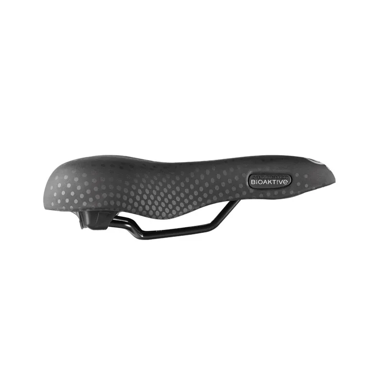 Selle San Marco Bioaktive Trekking Open Fit Gel Saddle - Black-1