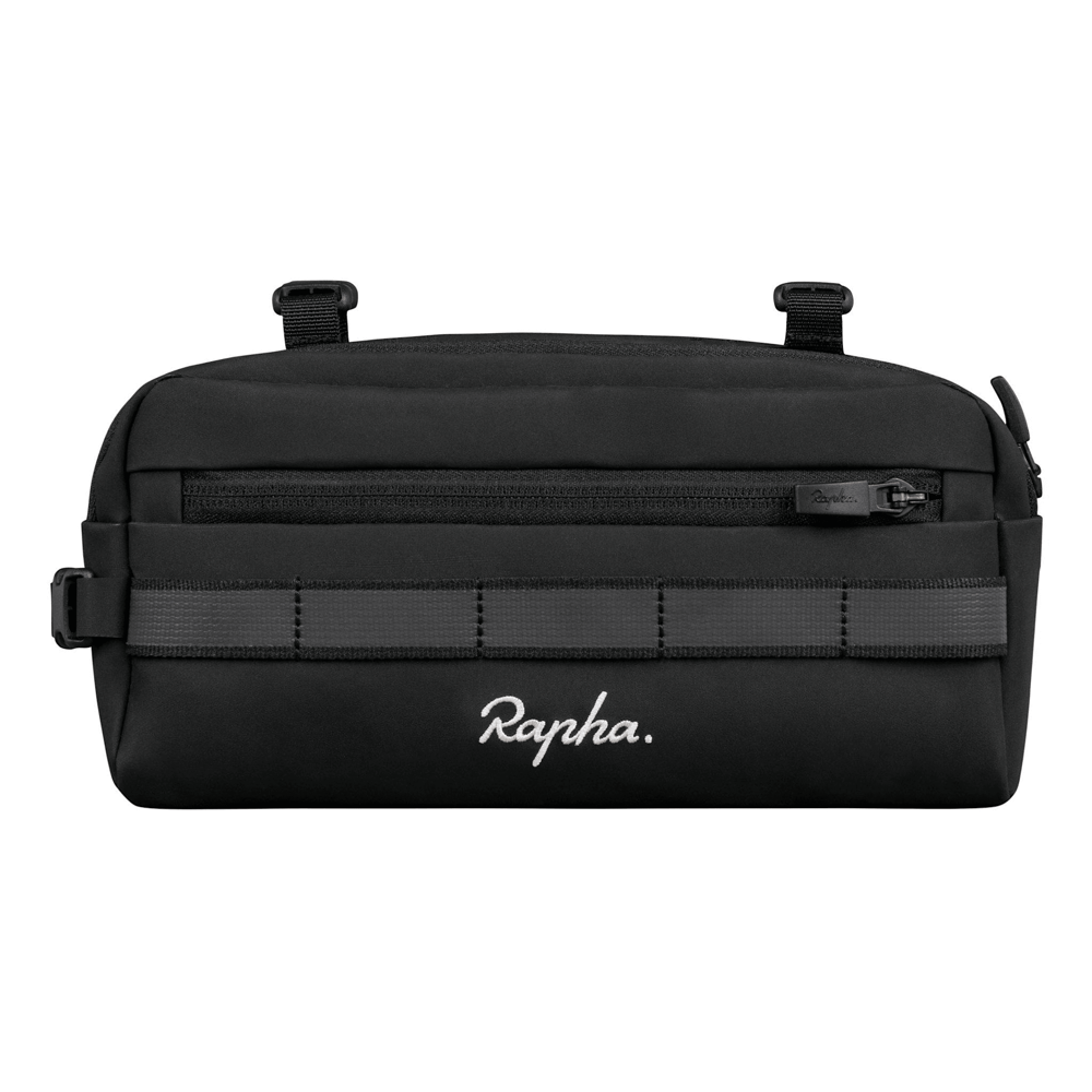 uPRISE Bikes Rapha Bar Bag - Black | Price match, 365 day returns, 18-Month Warranty, Finance Available & Free UK Delivery