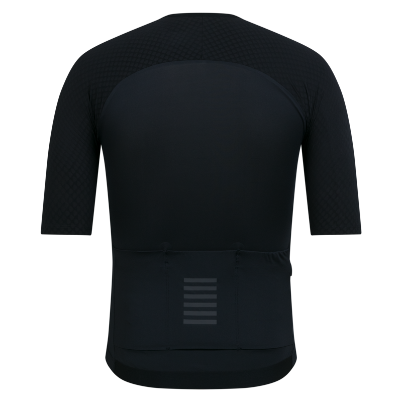 Rapha Pro Team Aero Men's Short Sleeve Jersey - Black/Grey-1
