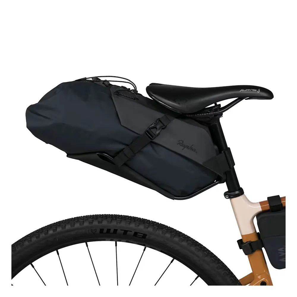 uPRISE Bikes Rapha Explore Waterproof Seat Pack - Vulcan/Asphalt | Price match, 365 day returns, 18-Month Warranty, Finance Available & Free UK Delivery