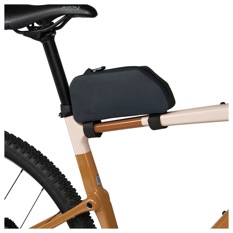 Rapha Explore Top Tube Bag - Black Charcoal/Dark Grey-6