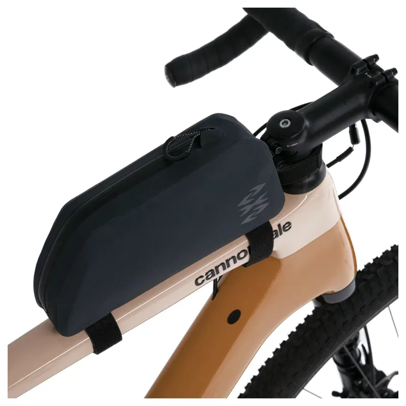 Rapha Explore Top Tube Bag - Black Charcoal/Dark Grey-2