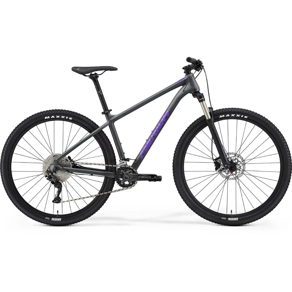 uPRISE Bikes Merida Big Seven 20 2025 Hardtail Mountain Bike - Dark Grey/Purple | Price match, 365 day return s, 18-Month Warranty, Finance Available & Free UK Delivery