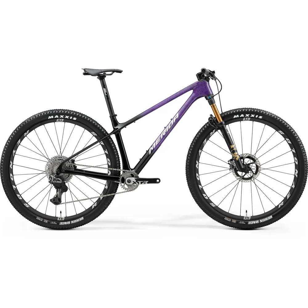 uPRISE Bikes Merida Big Nine 10K 29er 2026 Carbon Hardtail MTB - Splatter Purple/Black | Price match, 365 day return s, 18-Month Warranty, Finance Available & Free UK Delivery