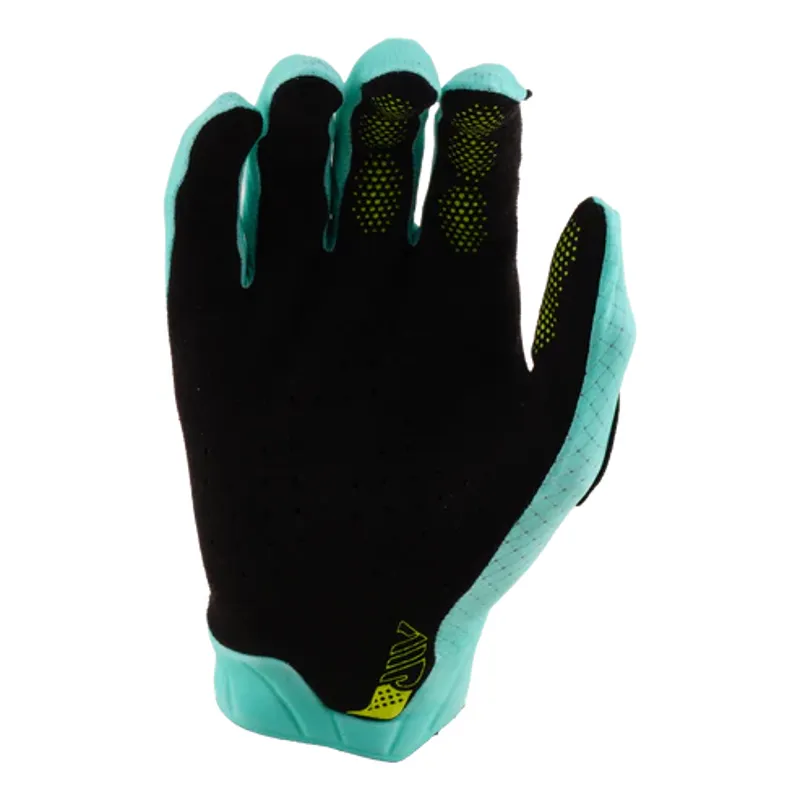 Troy Lee Designs Youth Air Long Finger Gloves - Mono Real Teal-1