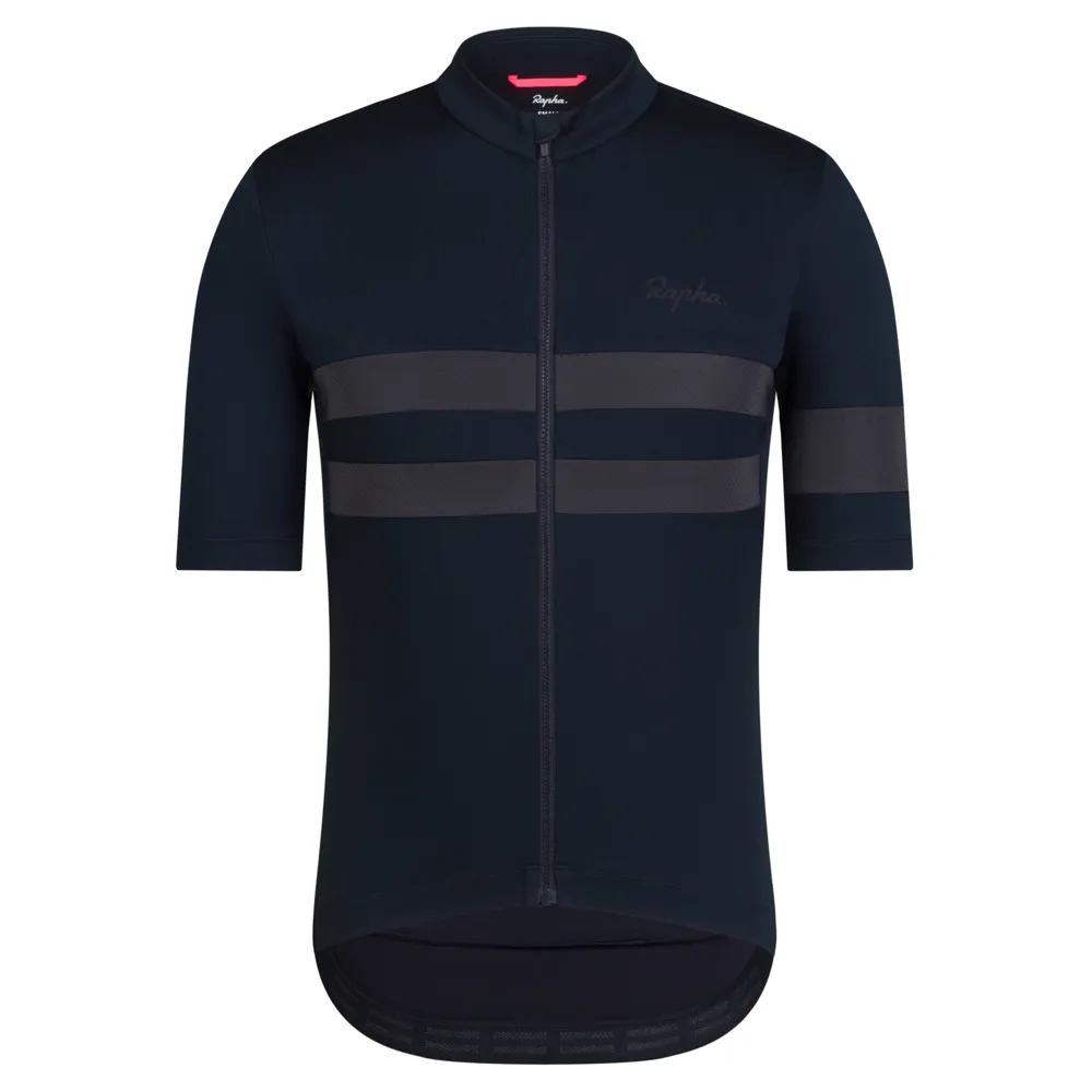 uPRISE Bikes Rapha Brevet Men's Short Sleeve Jersey - Black | Price match, 365 day return s, 18-Month Warranty, Finance Available & Free UK Delivery