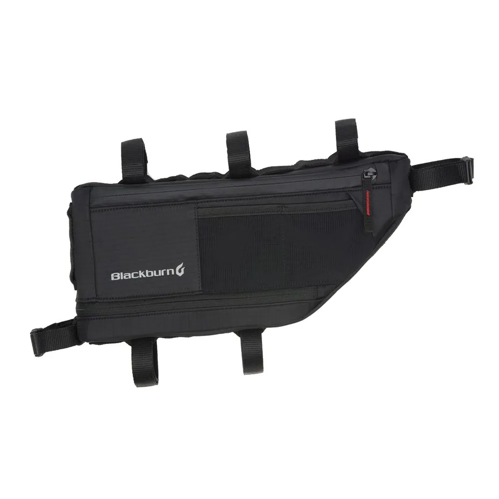 uPRISE Bikes Blackburn Outpost Frame Bag - Black | Price match, 365 day return s, 18-Month Warranty, Finance Available & Free UK Delivery