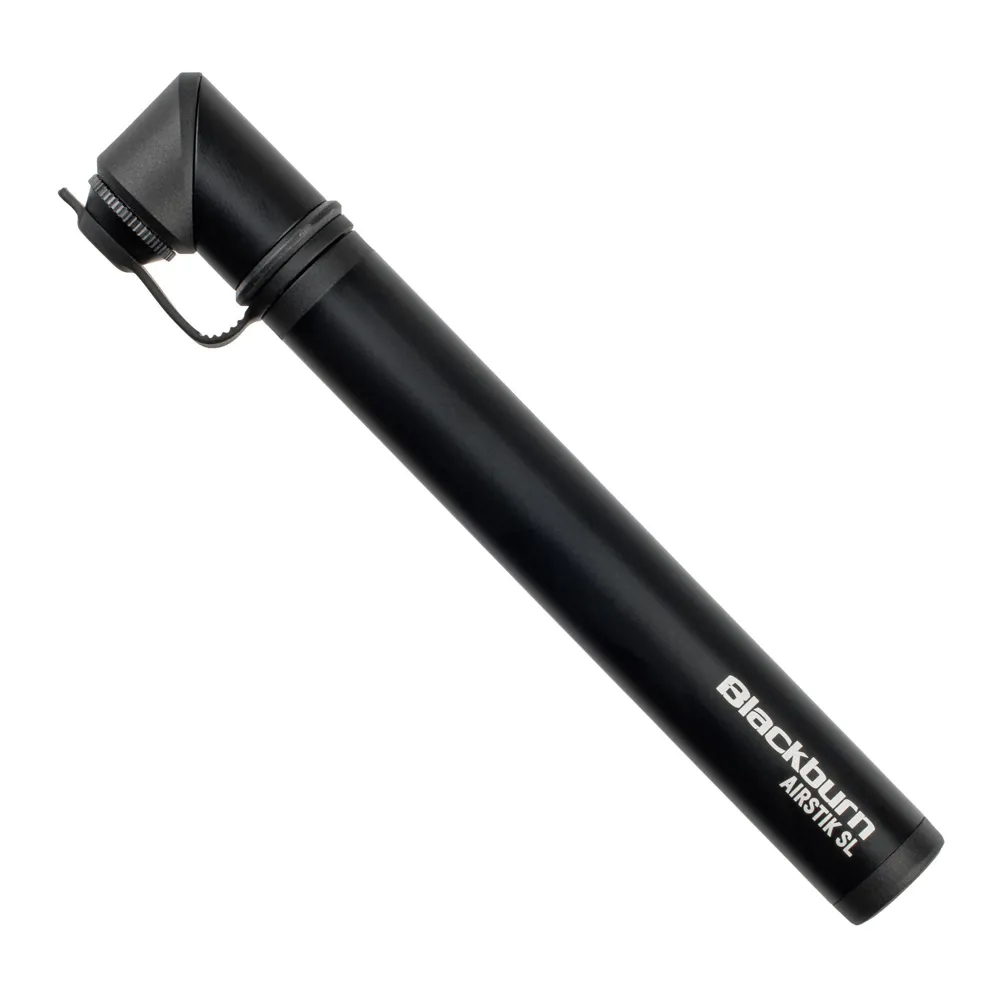 uPRISE Bikes Blackburn Airstik SL Mini Pump - Black | Price match, 365 day return s, 18-Month Warranty, Finance Available & Free UK Delivery