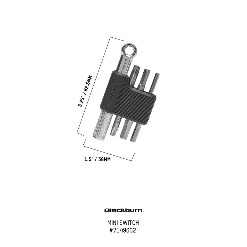 Blackburn Mini Switch Muti Tool - Silver-3