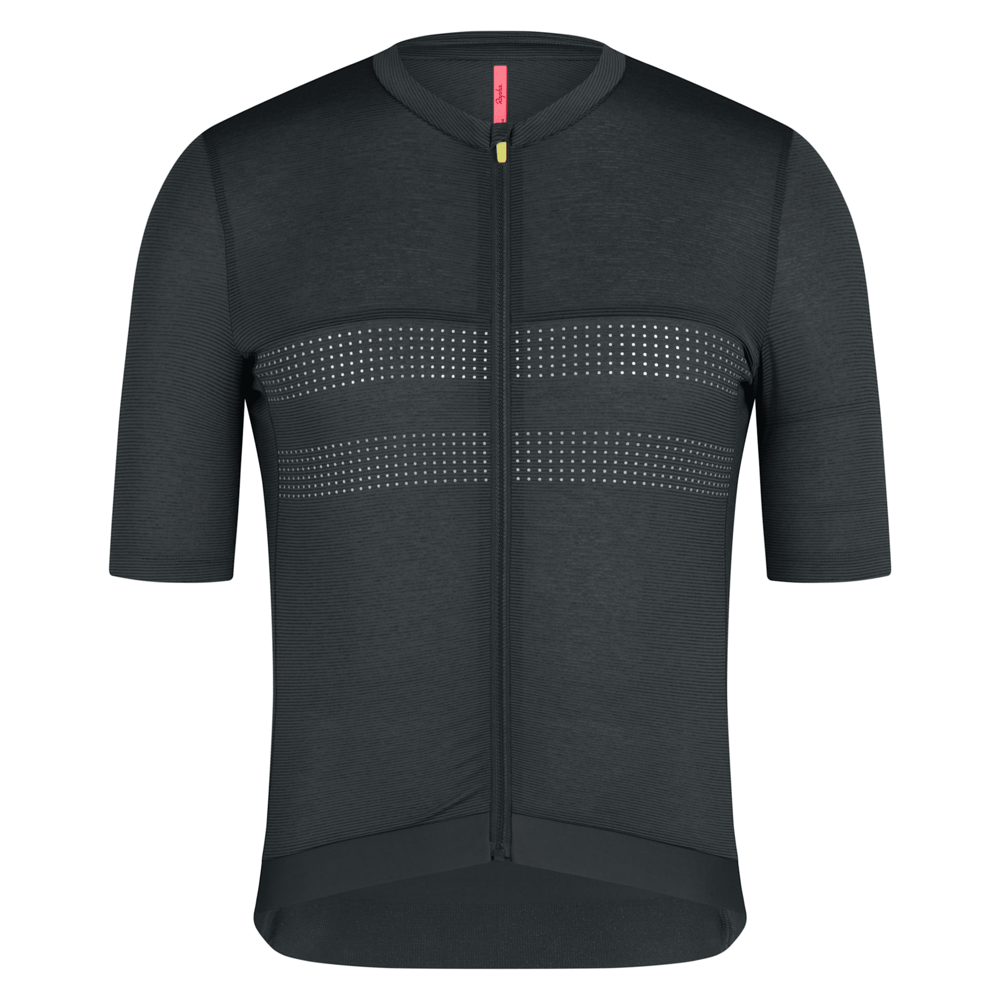 uPRISE Bikes Rapha Brevet Men's Lightweight Short Sleeve Jersey III - Dark Forest/Chartreuse | Price match, 365 day returns, 18-Month Warranty, Finance Available & Free UK Delivery