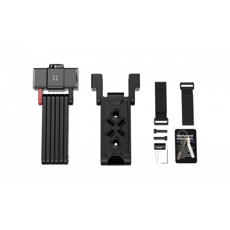 Black X Titan Smart Folding Lock - Gold Sold Secure-5