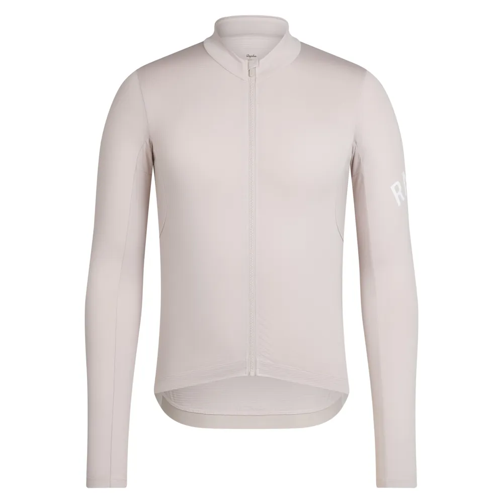 uPRISE Bikes Rapha Pro Team Men's Long Sleeve Midweight Jersey - Silver Grey | Price match, 365 day return s, 18-Month Warranty, Finance Available & Free UK Delivery