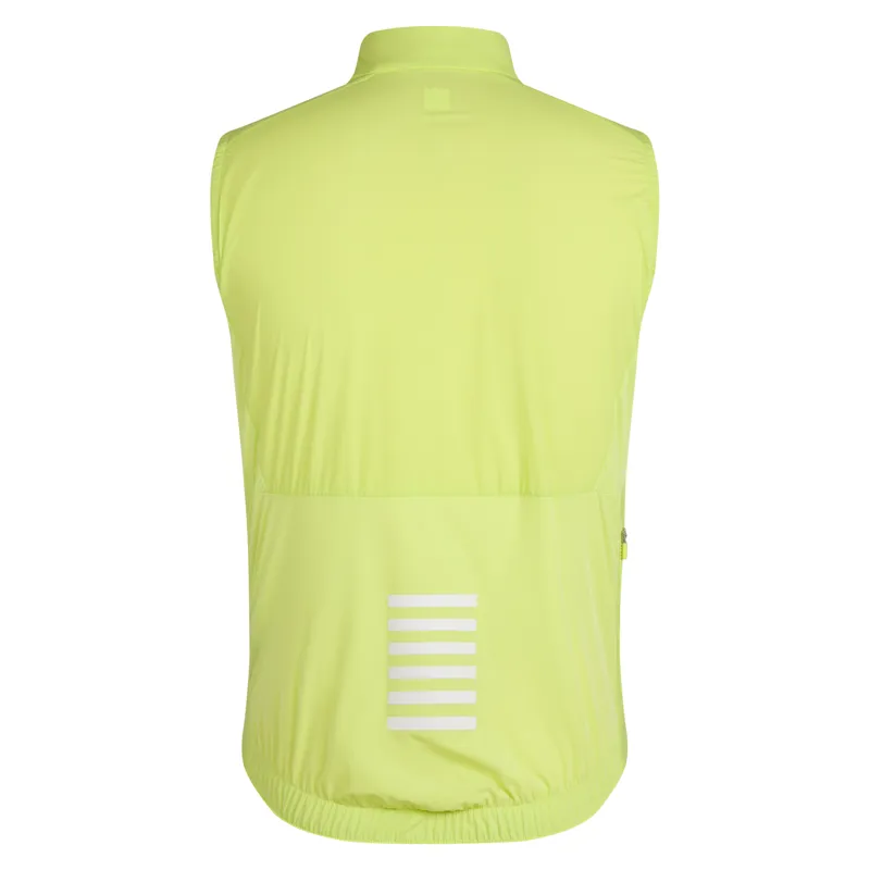 Rapha Pro Team Men's Insulated Gilet - Lime Green/White-2
