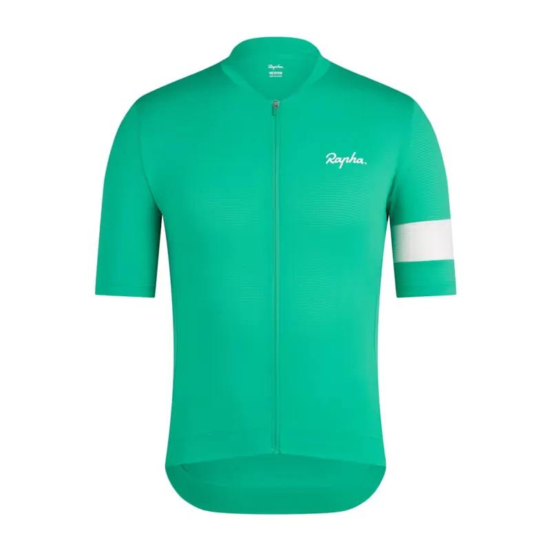 Rapha Core Lightweight Men's Short Sleeve Jersey - Fresh Green/White