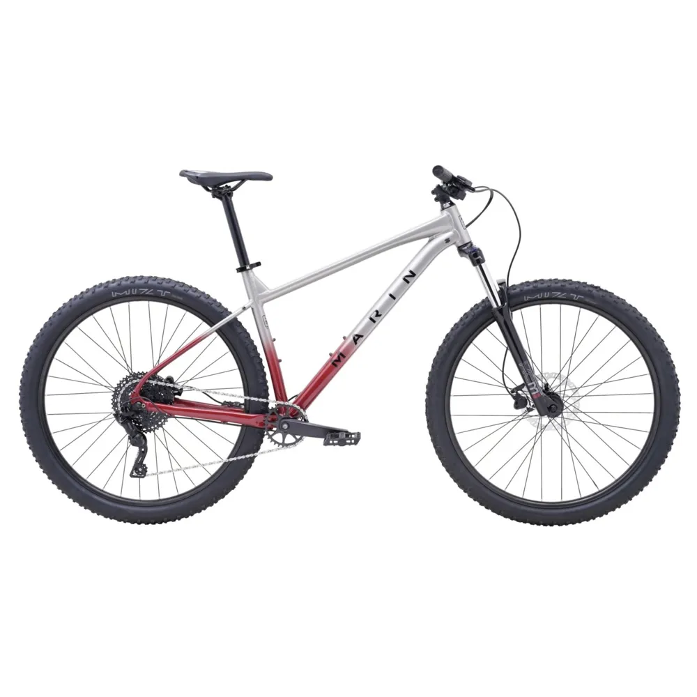 uPRISE Bikes Marin Bobcat Trail 3 29er 2025 Hardtail Mountain Bike - Red/Grey | Price match, 365 day return s, 18-Month Warranty, Finance Available & Free UK Delivery