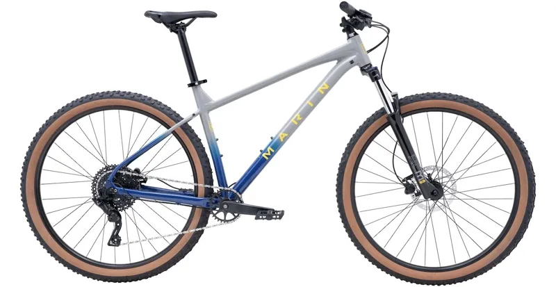 Marin Bobcat Trail 3 27.5 inch 2026 Hardtail Mountain Bike - Grey/Blue