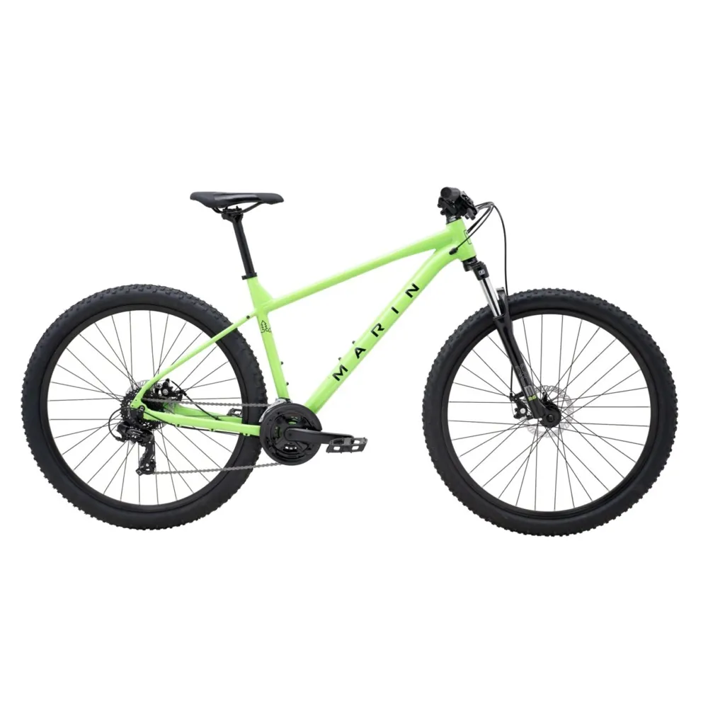 uPRISE Bikes Marin Bolinas Ridge 1 27.5 Inch 2025 Hardtail Mountain Bike - Gloss Green | Price match, 365 day return s, 18-Month Warranty, Finance Available & Free UK Delivery