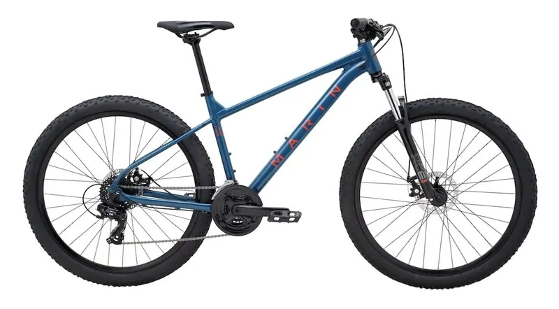 Marin Bolinas Ridge 1 27.5 Inch 2025 Hardtail Mountain Bike - Gloss Blue