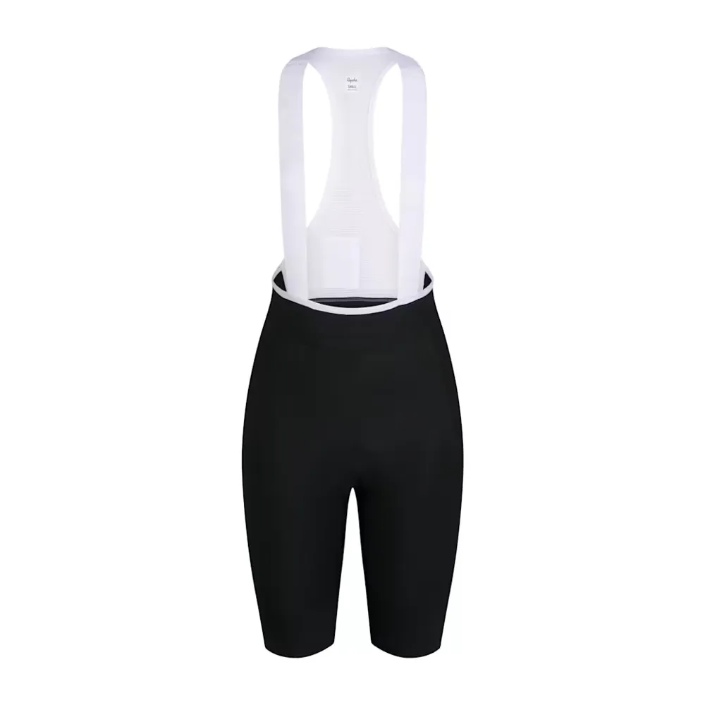 uPRISE Bikes Rapha Women's Pro Team Training Bib Shorts II - Regular - Black/White | Price match, 365 day returns, 18-Month Warranty, Finance Available & Free UK Delivery