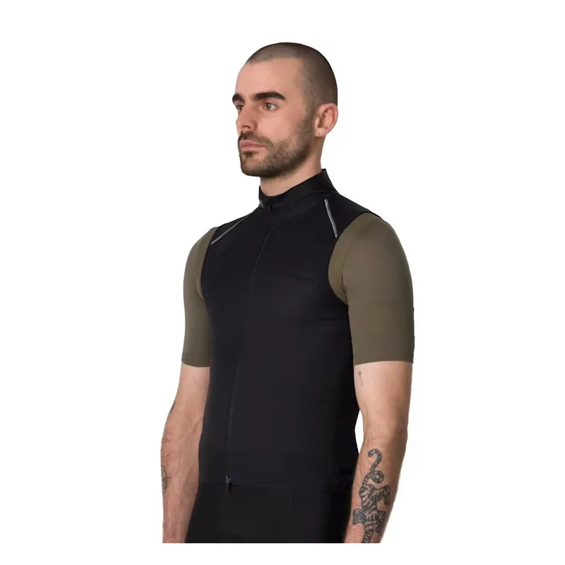 Rapha Brevet Element Wind Men's Gilet - Black/Grey-3