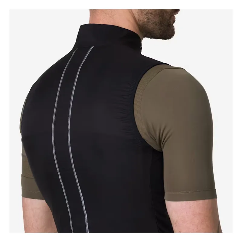 Rapha Brevet Element Wind Men's Gilet - Black/Grey-5