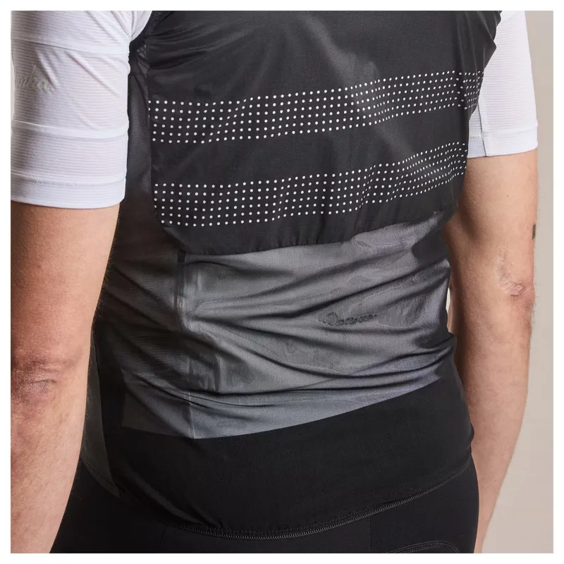 Rapha Men's Brevet Wind Gilet III - Black/Black-5