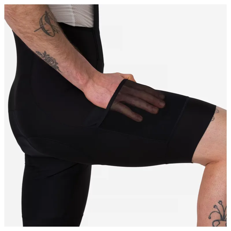 Rapha Brevet Element Men's Cargo Bib Shorts - Black/Black-4