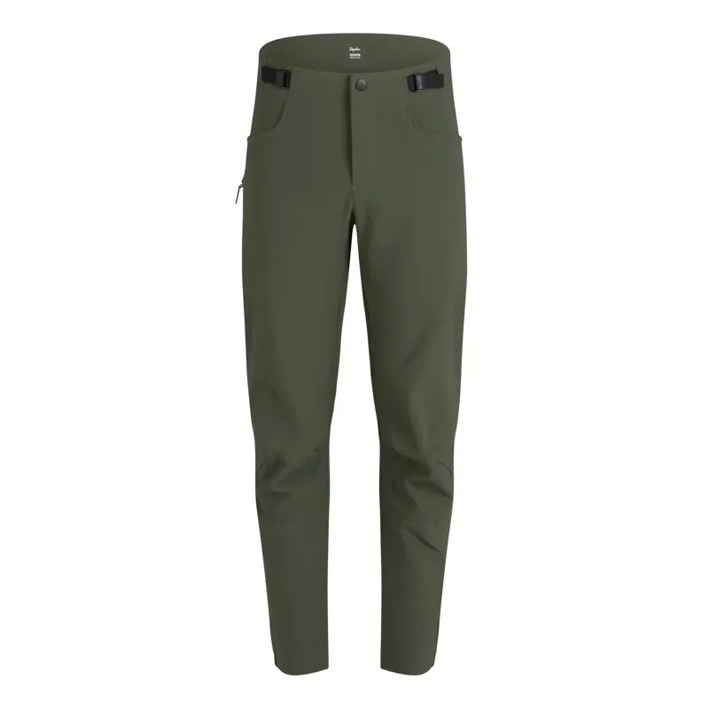 Rapha Trail Finale Men's Pants - Dark Green/White