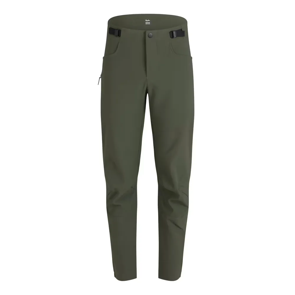 uPRISE Bikes Rapha Trail Finale Men's Pants - Dark Green/White | Price match, 365 day returns, 18-Month Warranty, Finance Available & Free UK Delivery