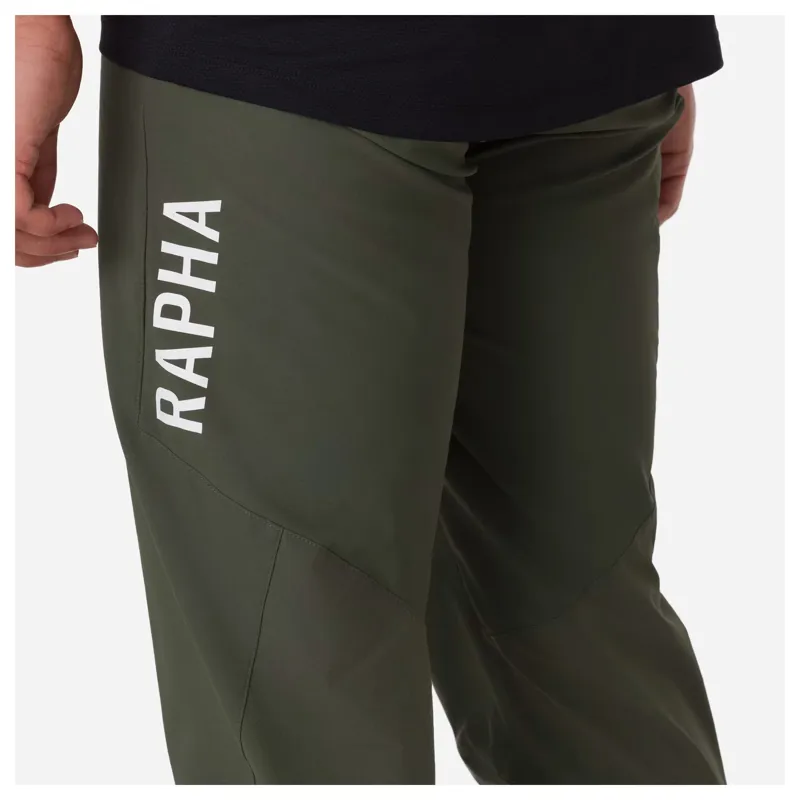 Rapha Trail Finale Men's Pants - Dark Green/White-7
