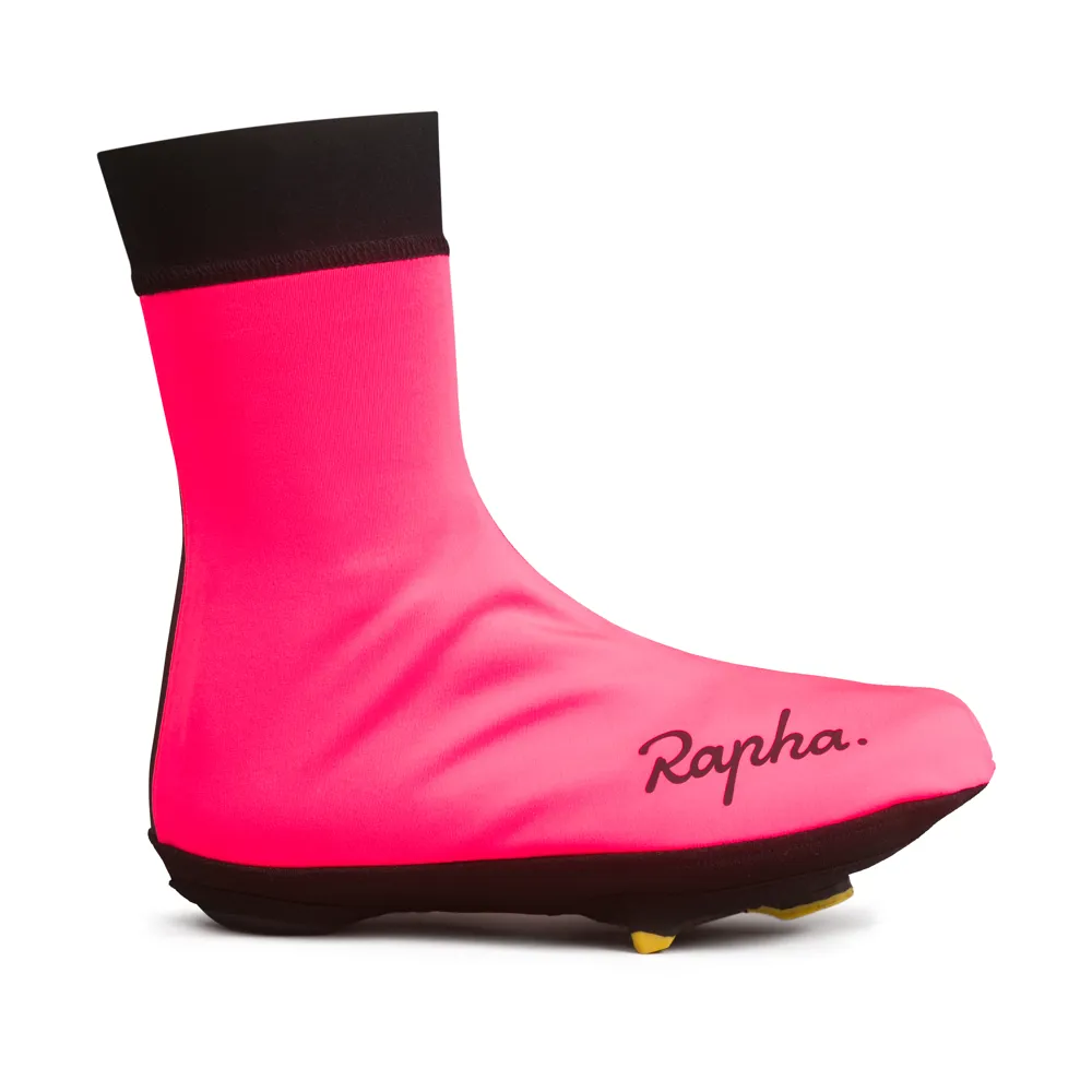 uPRISE Bikes Rapha Winter Overshoes - Hi Vis Pink | Price match, 365 day return s, 18-Month Warranty, Finance Available & Free UK Delivery