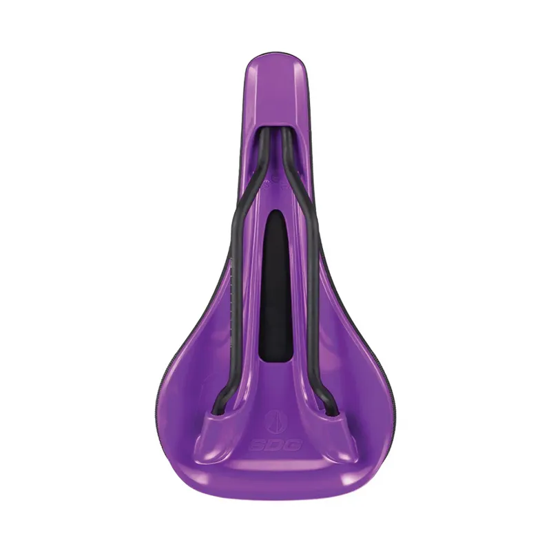 SDG Bel Air V3 Max Lux-Alloy Saddle - Black/Purple-3