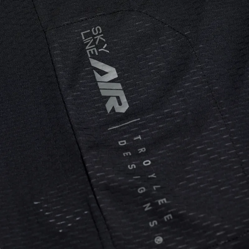 Troy Lee Designs Skyline Air Men's Short Sleeve Jersey - Mono Black-1