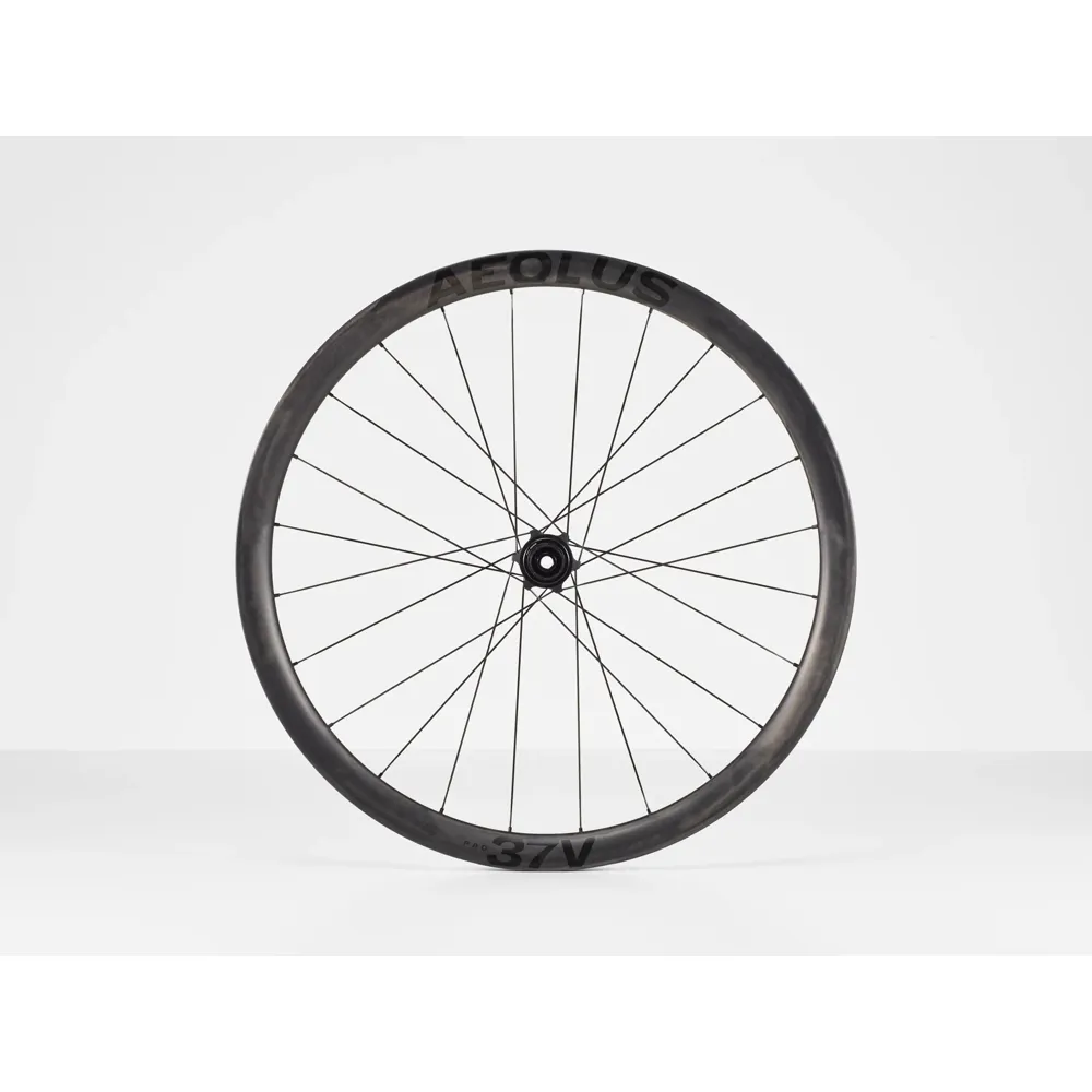 uPRISE Bikes Bontrager Aeolus Pro 37V Disc TLR 700c Road Rear Wheel - Black | Price match, 365 day return s, 18-Month Warranty, Finance Available & Free UK Delivery