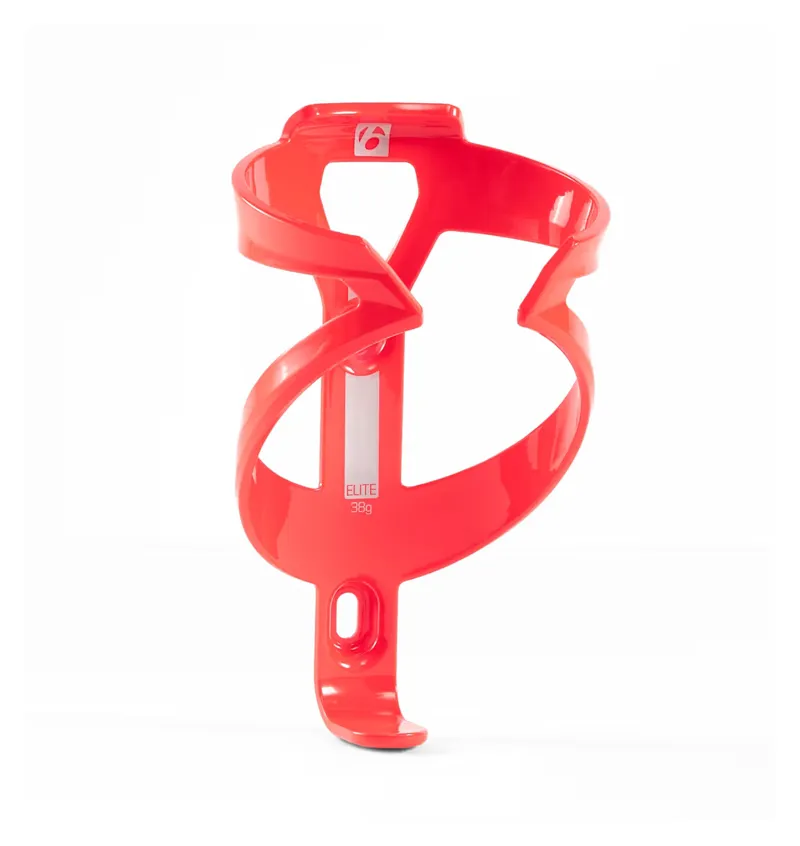 Bontrager Elite Recycled Plastic Water Bottle Cage - Radioactive Coral