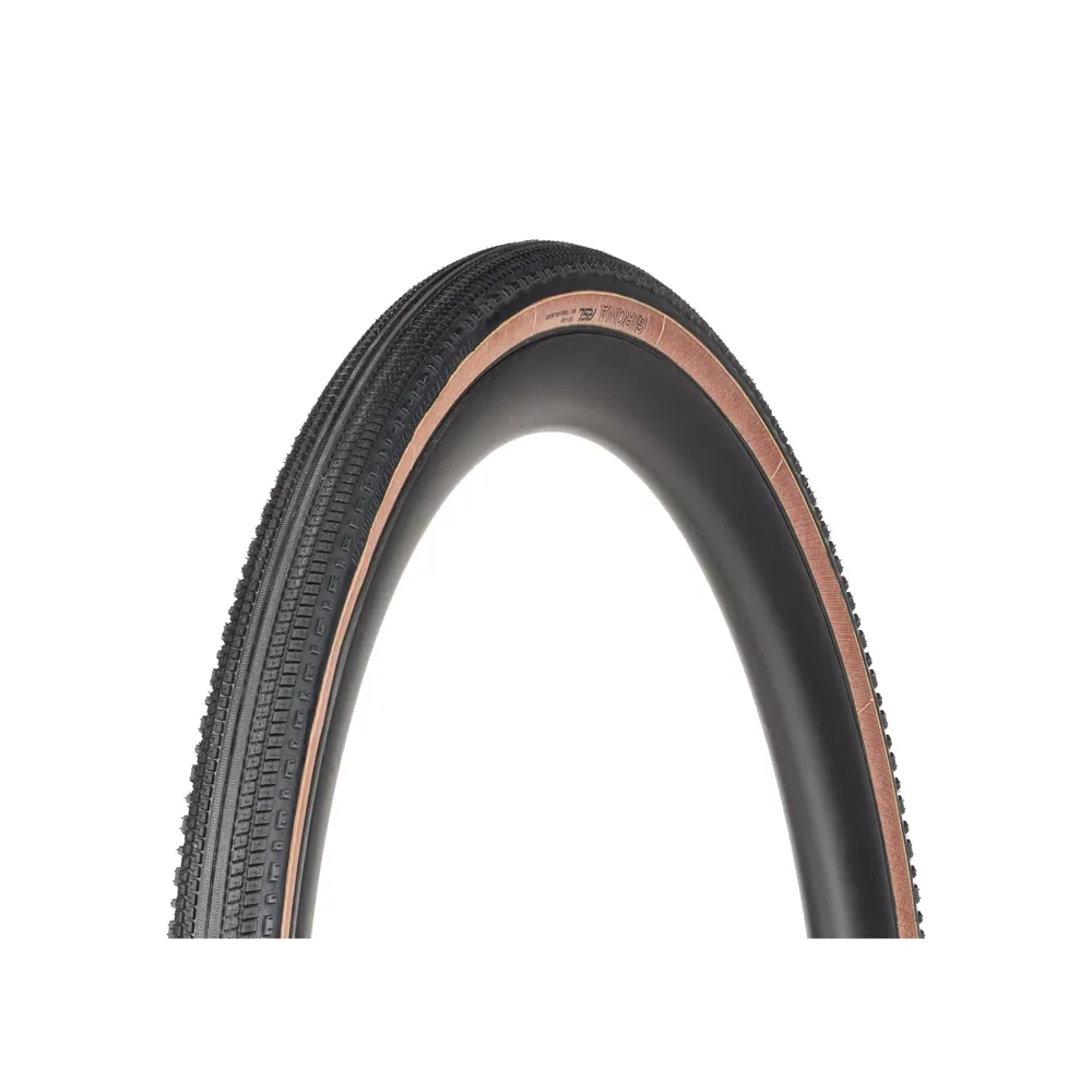 uPRISE Bikes Bontrager Girona RSL GR TLR 700c Gravel Tyre - Black/Tan | Price match, 365 day returns, 18-Month Warranty, Finance Available & Free UK Delivery