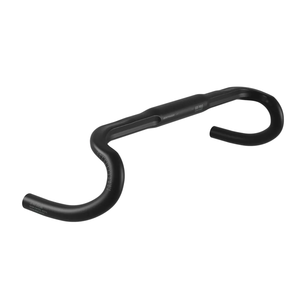 uPRISE Bikes Bontrager GR Pro IsoCore Gravel Handlebars - Deep Smoke | Price match, 365 day return s, 18-Month Warranty, Finance Available & Free UK Delivery