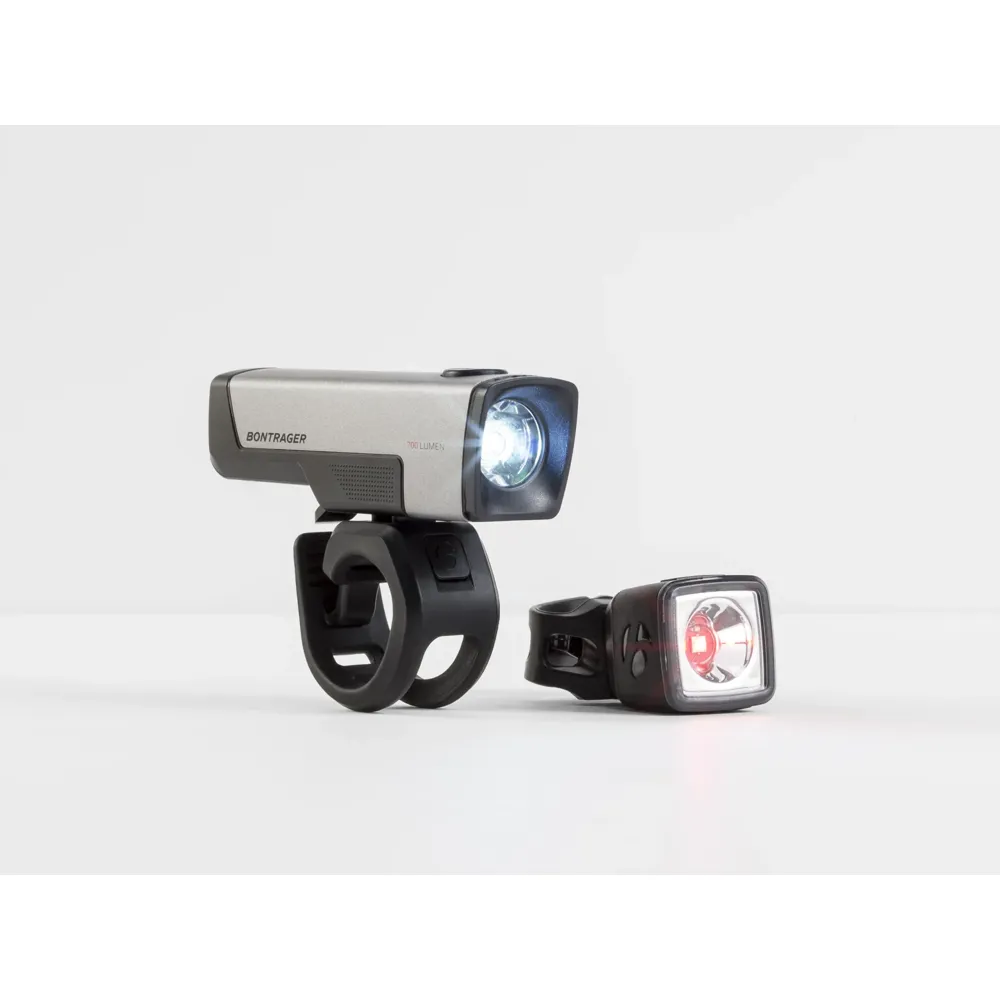 uPRISE Bikes Bontrager Ion Comp R/Flare R City Rechargeable Light Set - Gunal | Price match, 365 day return s, 18-Month Warranty, Finance Available & Free UK Delivery
