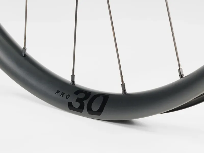 Bontrager Paradigm Pro 30 TLR Disc 700c Road Rear Wheel - Black-2