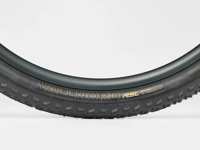 Bontrager Vallnord RSL XR TLR MTB Tyre - 29 x 2.4 inch - Black-2