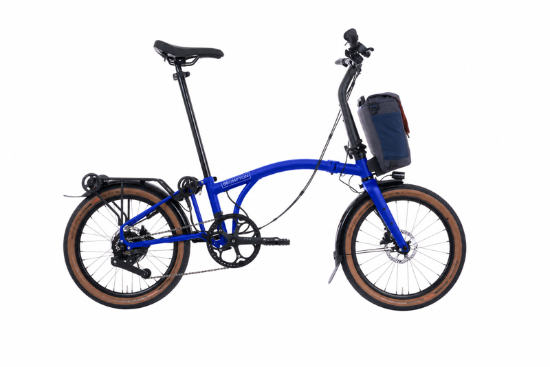 Brompton G Line 4 Speed SuperRoll+ 2027 Electric Folding Bike - Brompton Blue