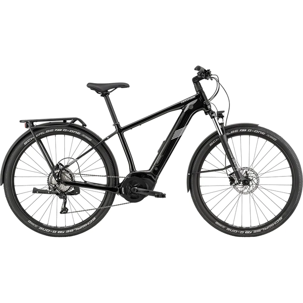 uPRISE Bikes Cannondale Tesoro Neo X 3 Electric Hybrid Bike - Black Pearl | Price match, 365 day return s, 18-Month Warranty, Finance Available & Free UK Delivery