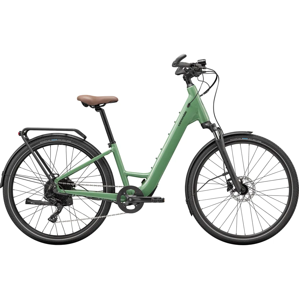 uPRISE Bikes Cannondale Mavaro Neo SL 1 Low StepThru 2024 Electric Hybrid Bike - Jade | Price match, 365 day return s, 18-Month Warranty, Finance Available & Free UK Delivery