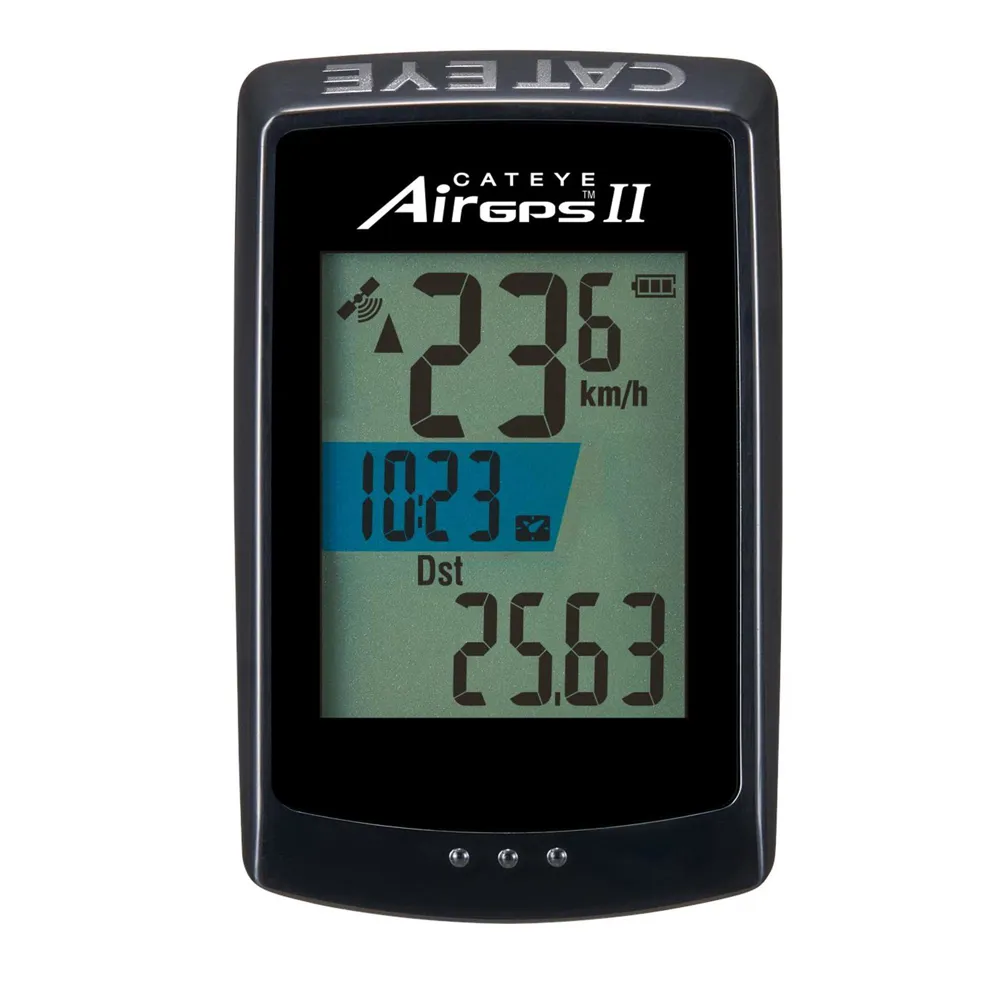 uPRISE Bikes Cateye CatEye Air GPS 2 Cycle Computer - Black | Price match, 365 day return s, 18-Month Warranty, Finance Available & Free UK Delivery