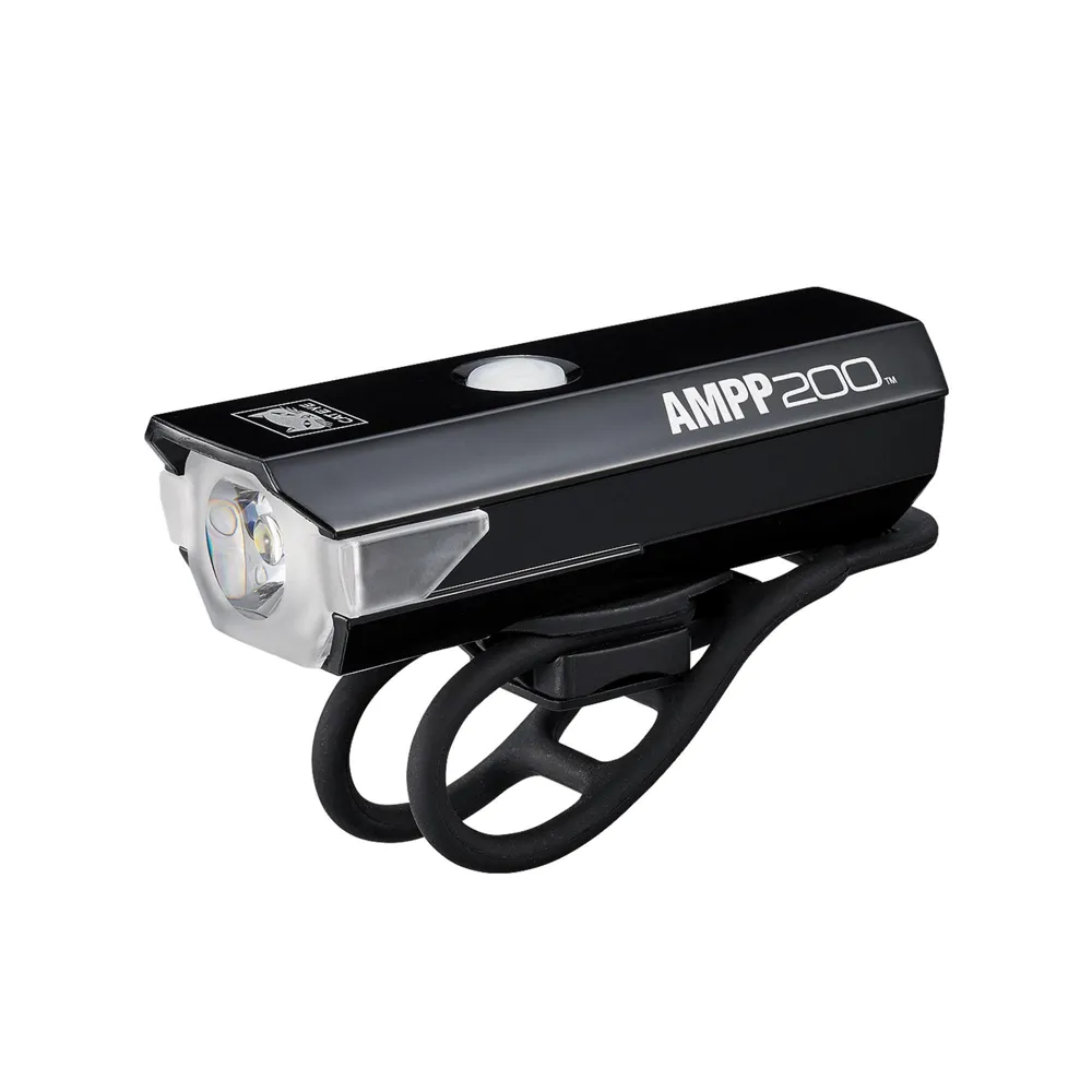 uPRISE Bikes Cateye Ampp 200 USB Rechargeable Front Light | Price match, 365 day return s, 18-Month Warranty, Finance Available & Free UK Delivery
