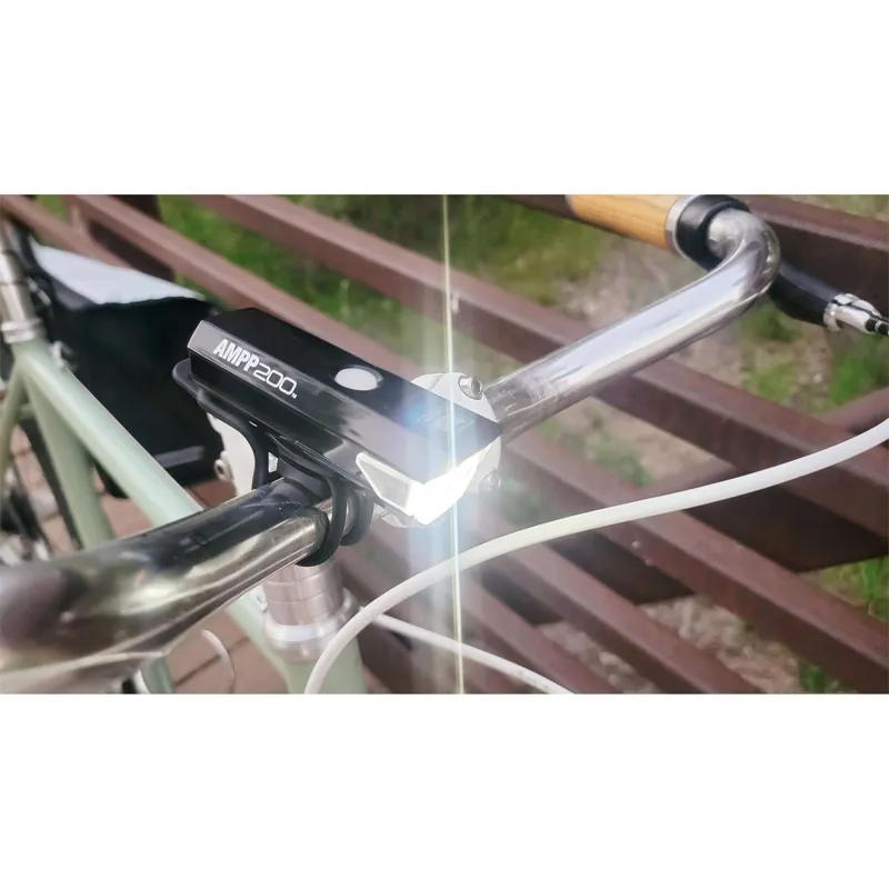 Cateye Ampp 200 USB Rechargeable Front Light-3