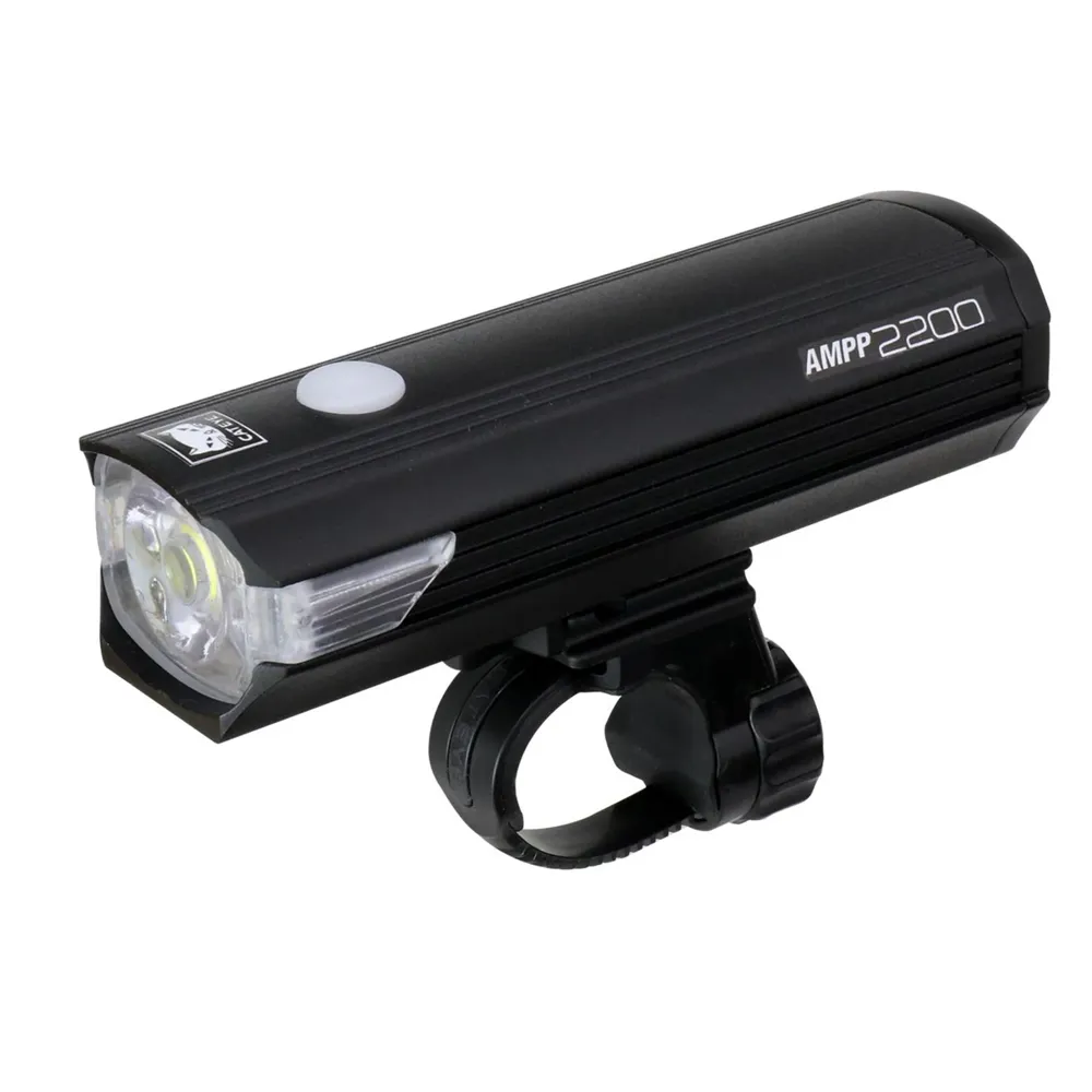 uPRISE Bikes Cateye AMPP 2200 Lumens Rechargeable Front Bike Light | Price match, 365 day return s, 18-Month Warranty, Finance Available & Free UK Delivery
